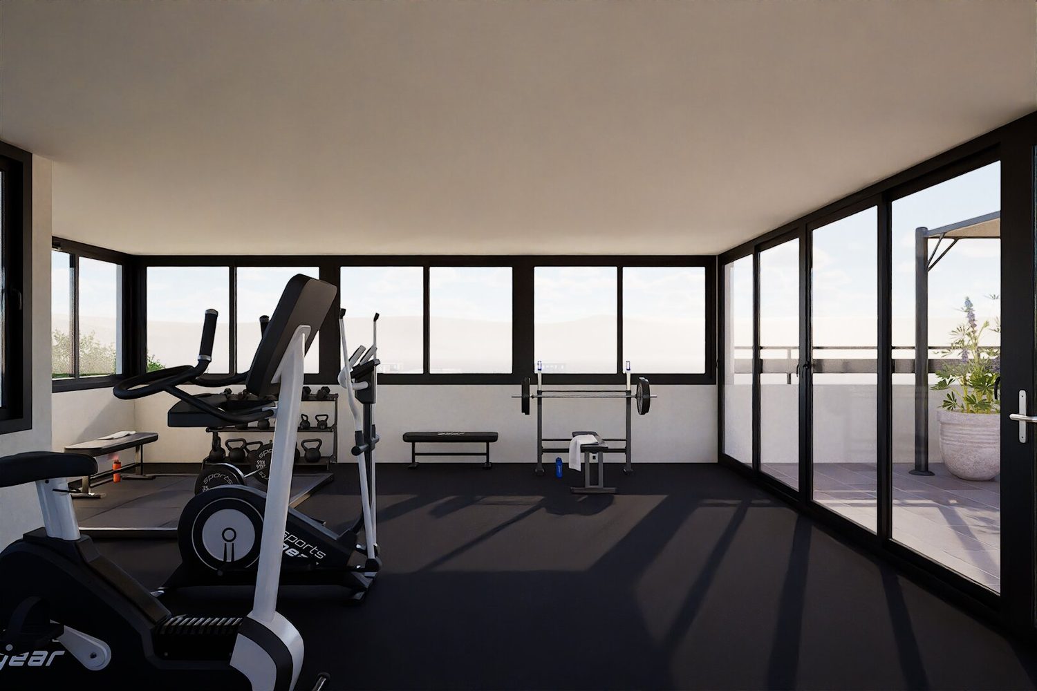 Rooftop Gym III